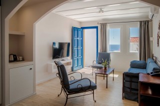 sea view suite blue bay resort living room